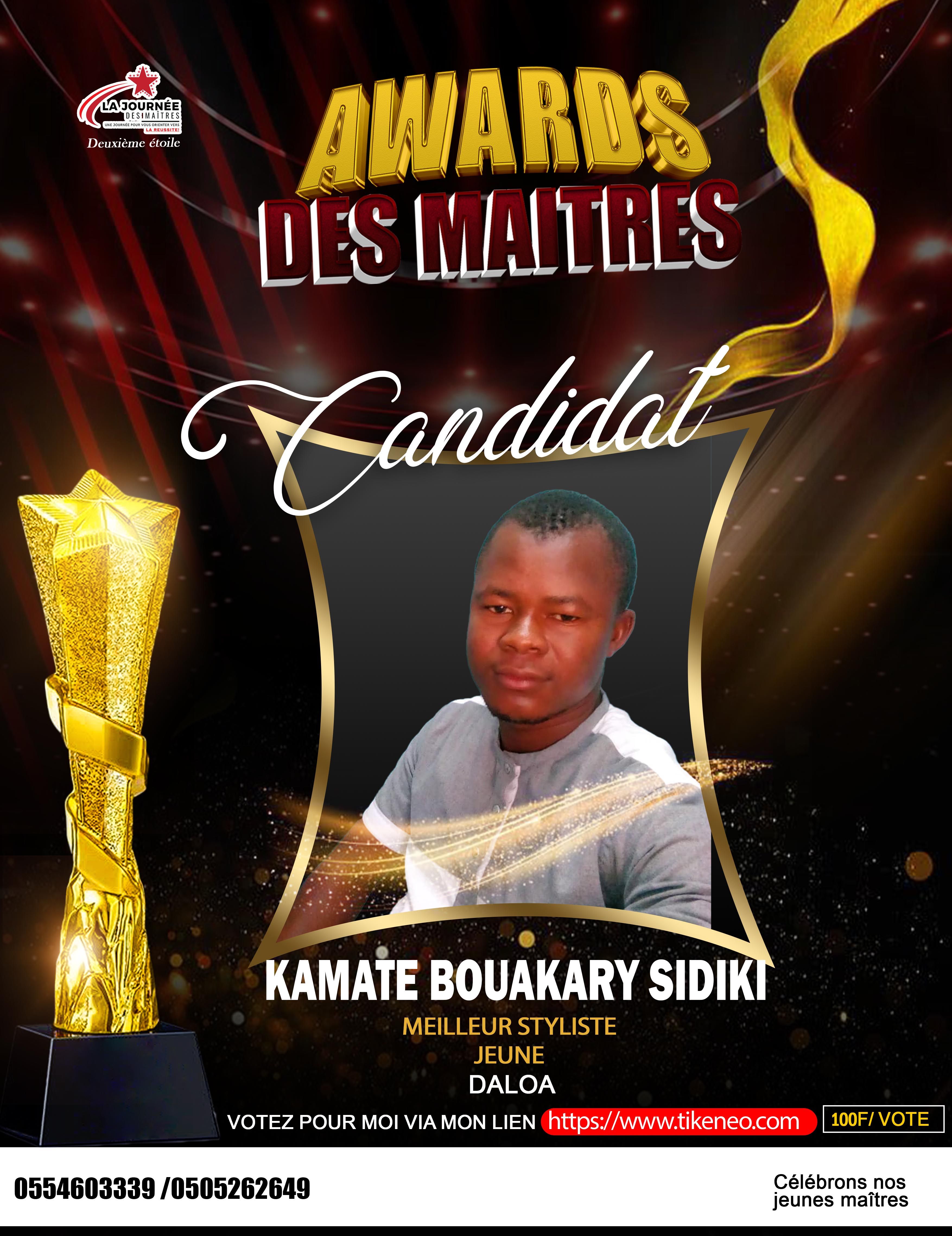 KAMATE BOUAKARY SIDIKI