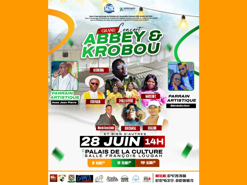 Grand concert Abbey & Krobou