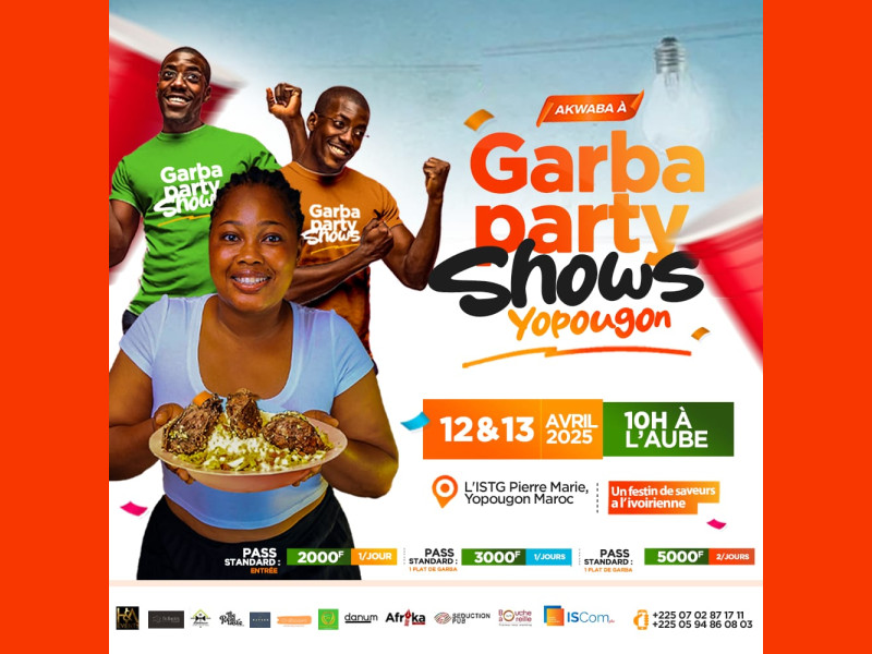 Garba Party shows (Yopougon)