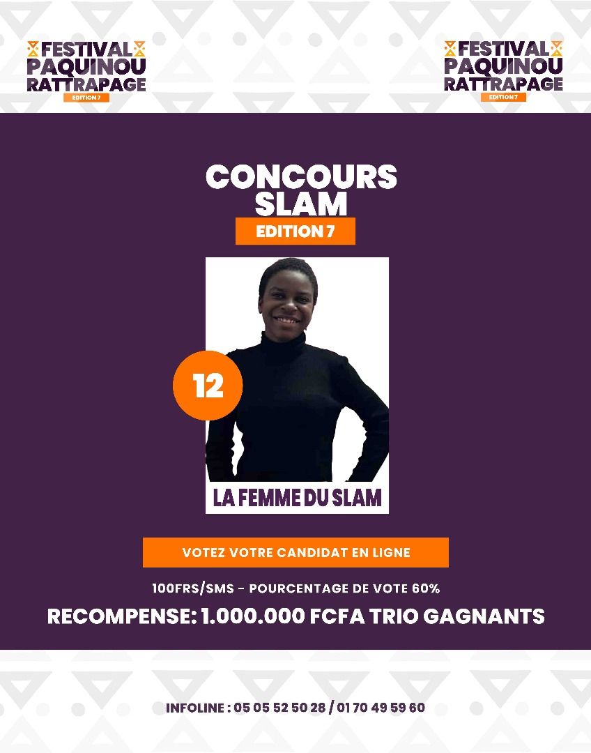 LA FEMME DU SLAM